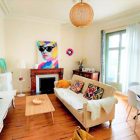 شقة Cosy Hortensia- 4 Ch- Clemenceau Hypercentre & Parking Sous Terrain- 110M2 بو المظهر الخارجي الصورة